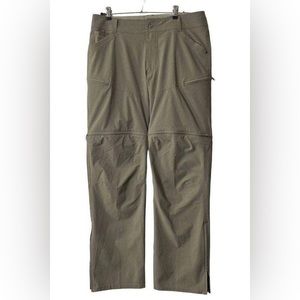 Kuhl Olive Convertible Zip Off Hiking Pants 14S